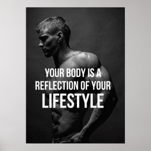 Poster Motivação de Workout