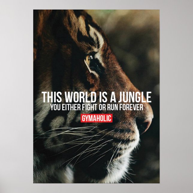 Póster Motivação de Workout (Frente)