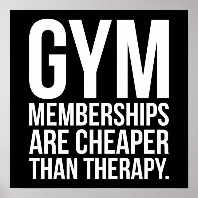 Póster Motivação de Workout (Frente)