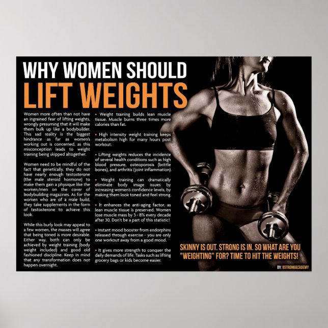 Póster Motivação de Workout (Frente)