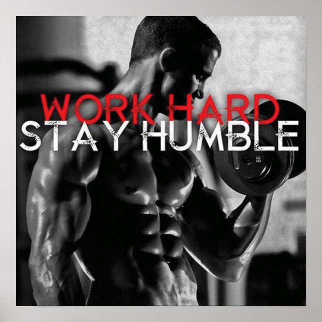 Póster Motivação de Workout (Frente)