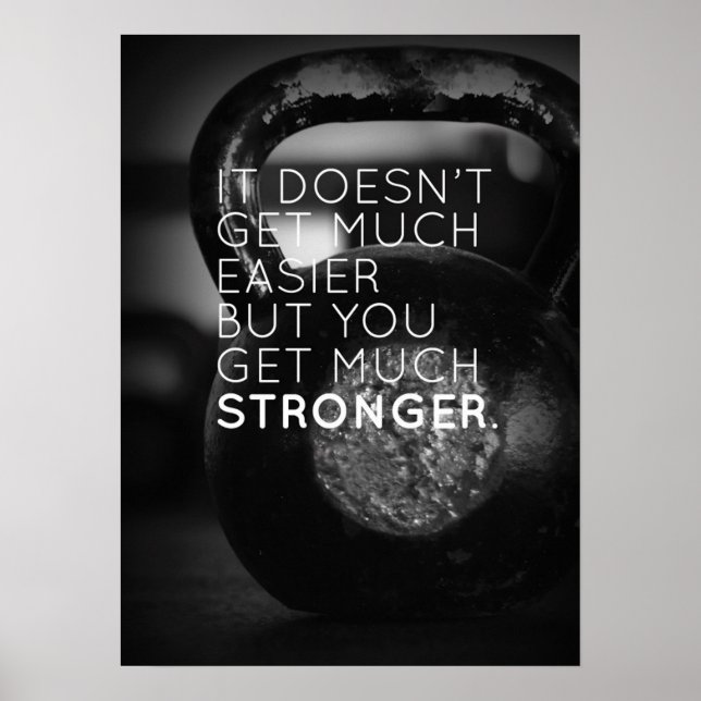 Póster Motivação de Workout (Frente)