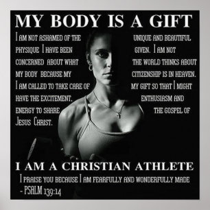 Póster Motivação de Workout