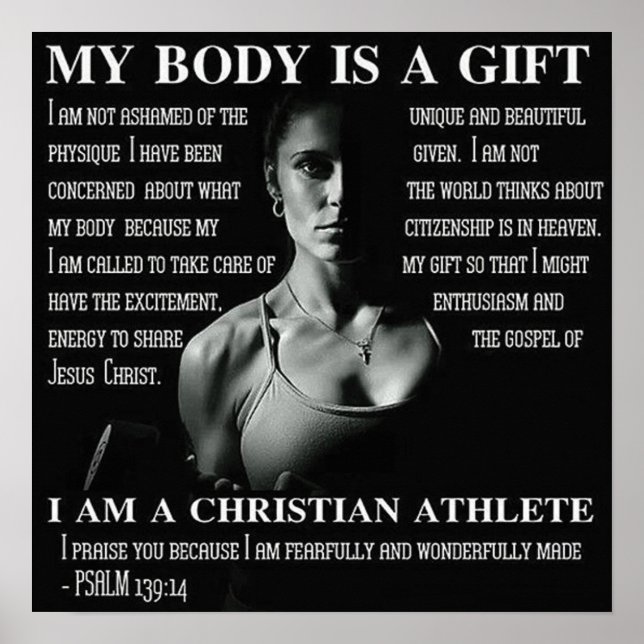 Póster Motivação de Workout (Frente)