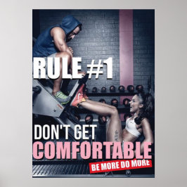 Póster Motivação de Workout
