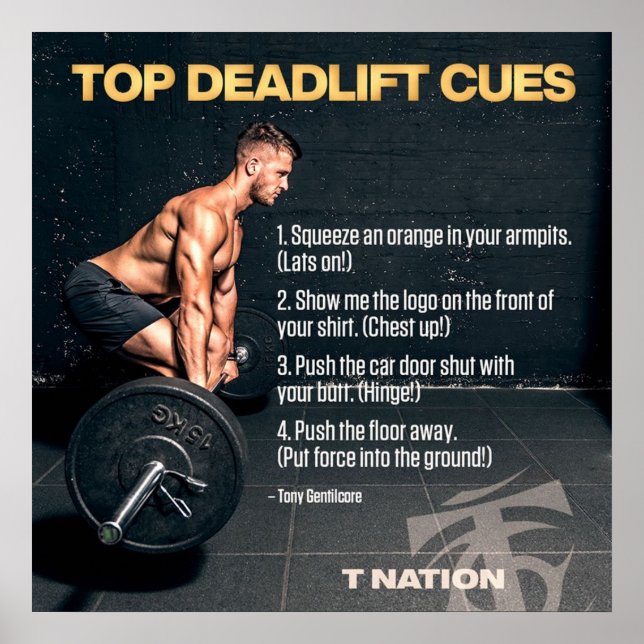 Poster Motivação de Workout (Frente)