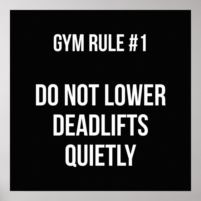 Poster Motivação de Workout (Frente)