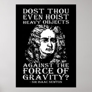 Póster Motivação de Workout