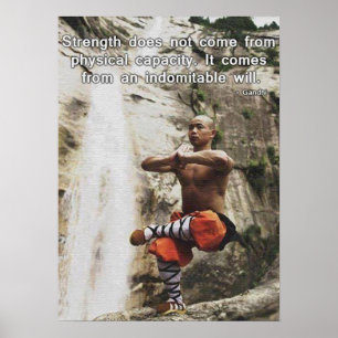 Poster Motivação de Workout