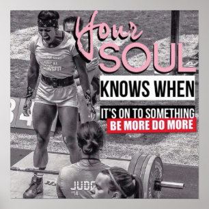 Póster Motivação de Workout