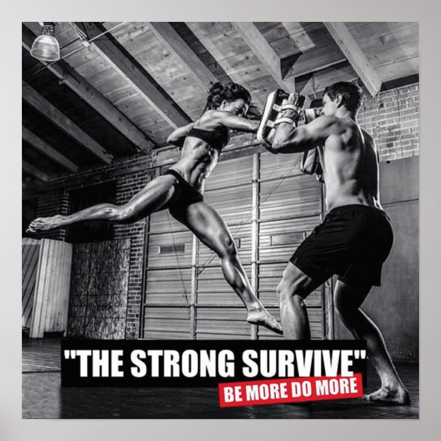 Póster Motivação de Workout (Frente)