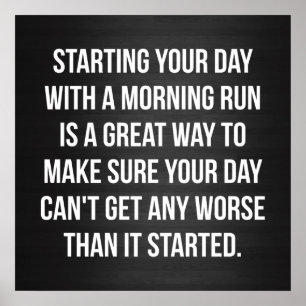 Poster Motivação de Workout de Gym