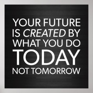 Poster Motivação de Workout de Gym