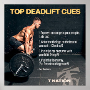 Poster Motivação de Workout de Gym de Construção de Porme