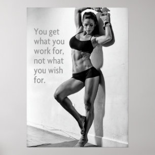 Poster Motivação do Workout