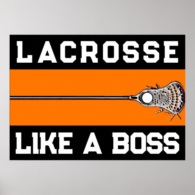 Poster Motivação Lacrosse (Frente)