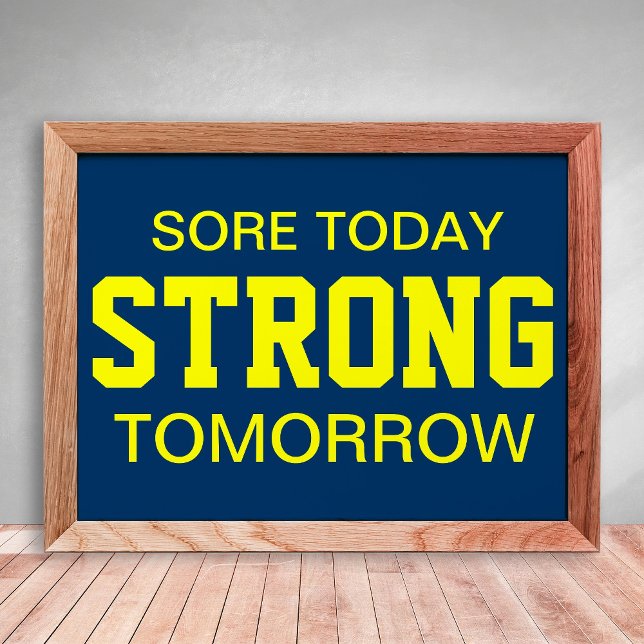 Poster Motivação para Treino (Criador carregado)