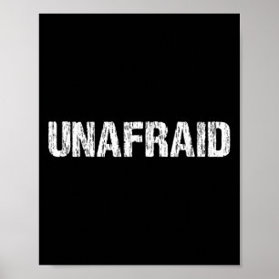 Poster Motivação Sem Medo Perseverança Inspiração Sem Des