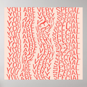 Poster Motivação: Você É Especial