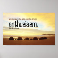 Poster Motivacional Entusiasmo