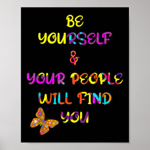 Poster Motivational Positive Be Graphic Design Inspiratio