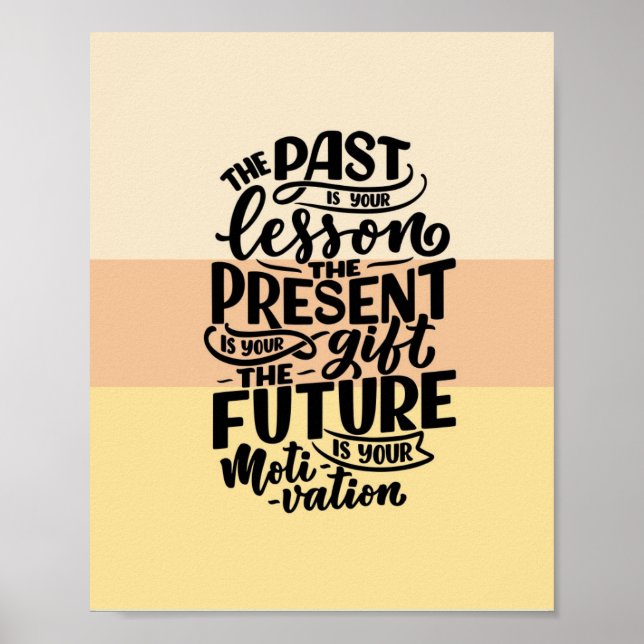 Poster Motivational Print  (Frente)