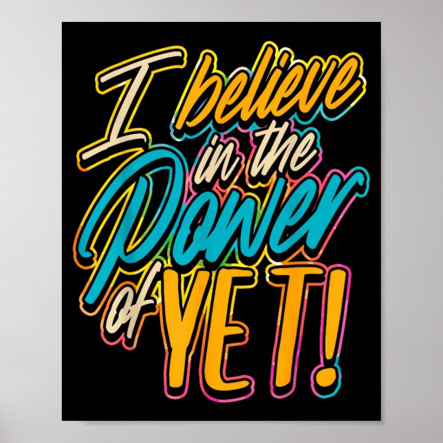 Poster Motivational Quotes Inspirational Saying Message U (Frente)