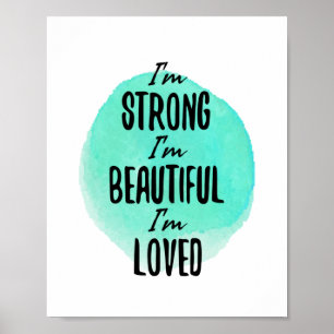 Poster motivational words for dreamers and hard workers