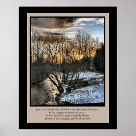 Póster Motivos de nossas Vidas Inspiracionais