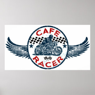 Poster Moto Cafe Racer