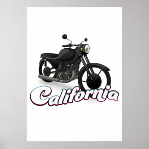 Poster Moto da Califórnia