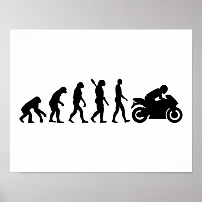 Poster Moto de evolução (Frente)