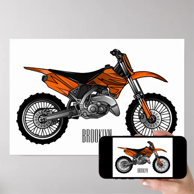 Conjunto De Itens Planos De Várias Motos. Motocicletas De Desenhos