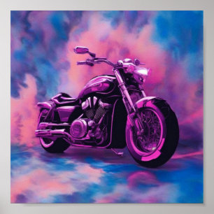 Poster Moto poster, Abstrato de Cores