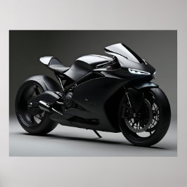 Poster Moto Preta