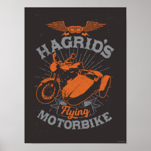 Poster Moto voadora Hagrid