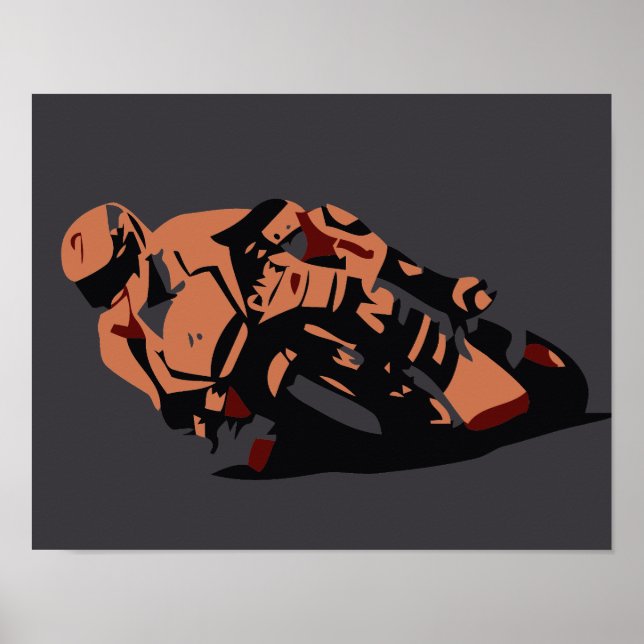 Poster Motobicicleta (Frente)
