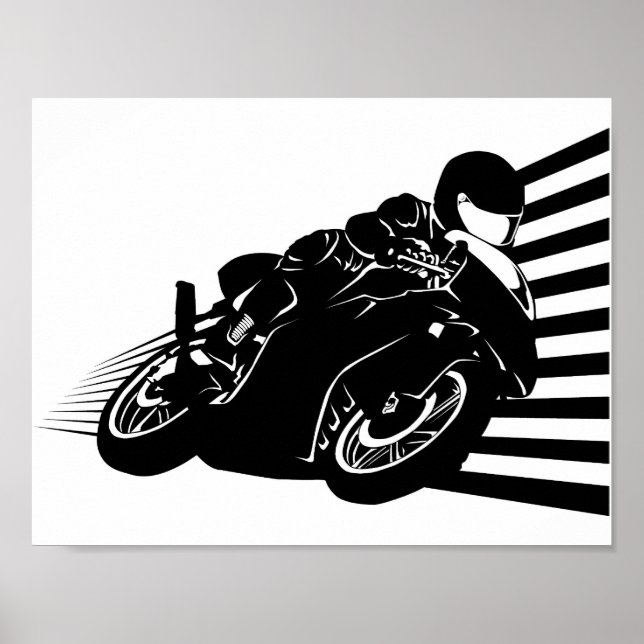 Poster Motocicleta (Frente)