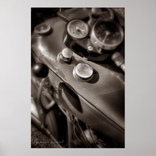 Poster Motocicleta de segunda-feira