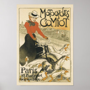 Poster Motocicletas Comiot Por Theophile-Alexandre Steinl