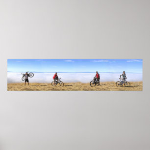 Poster Motociclistas extremos