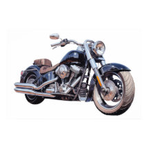 Motociclo de aquarelas