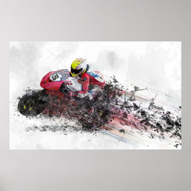 Poster Motocross (Frente)