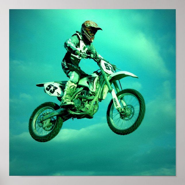 Poster Motocross (Frente)