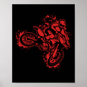 Poster Motocross Dirt Bike