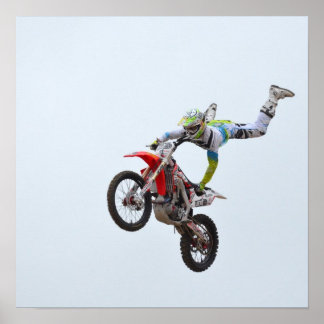 Póster Motocross estilo livre