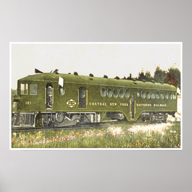 Póster Motor a Gasolina McKeen 101 (Frente)