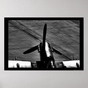 Póster Motor da cabeça-quente de Supermarine