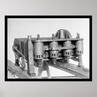 Poster Motor para o Voo Hawk Gatinho 1903