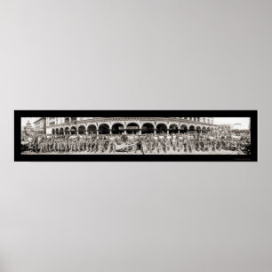 Póster Motorcicletas Veneza, CA Foto 1910